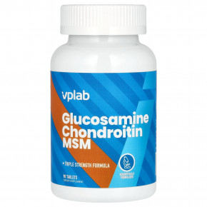 Vplab, глюкозамин с хондроитином и МСМ, 90 таблеток в Москве - eco-herb.ru | фото
