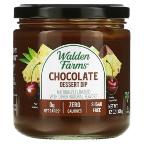 Walden Farms, Шоколадный десертный соус, 340 г (12 унций) - описание