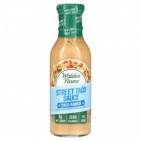 Walden Farms, Street Taco Sauce, Taco Ranch, 355 мл (12 жидк. унц.) - описание