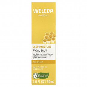 Weleda, бальзам для лица для глубокого увлажнения, масло сладкого миндаля и пчелиный воск, 30 мл (1 жидк. унция) в Москве - eco-herb.ru | фото