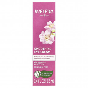 Weleda, разглаживающий крем для области вокруг глаз, шиповник и белый чай, без отдушки, 12 мл (0,4 жидк. унции) в Москве - eco-herb.ru | изображение Weleda, разглаживающий крем для области вокруг глаз, шиповник и белый чай, без отдушки, 12 мл (0,4 жидк. унции) в Москве - eco-herb.ru | фото