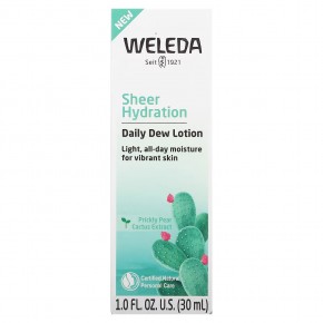 Weleda, Sheer Hydration, ежедневный увлажняющий лосьон, экстракт опунции, 30 мл (1 жидк. унция) в Москве - eco-herb.ru | фото