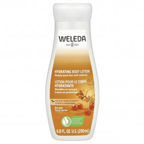 Weleda, Увлажняющий лосьон для тела, экстракт облепихи, 200 мл (6,8 жидк. унц.) - описание