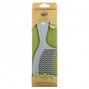 Wet Brush, Go Green Charcoal Treatment Comb, очищающая, 1 кисть в Москве - eco-herb.ru | фото