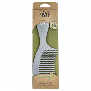 Wet Brush, Go Green™, лечебный гребень, для распутывания волос, 1 шт. в Москве - eco-herb.ru | фото