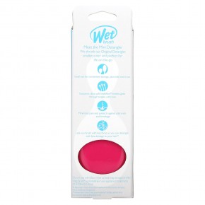 Wet Brush, мини-расческа для облегчения расчесывания, розовая, 1 шт. в Москве - eco-herb.ru | фото
