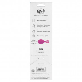 Wet Brush, расческа для распутывания волос, для влажных или сухих волос, черный, 1 гребень в Москве - eco-herb.ru | фото