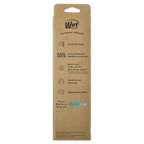 Wet Brush, Средство для расчесывания волос Go Green ™, розовый, 1 шт. в Москве - eco-herb.ru | фото