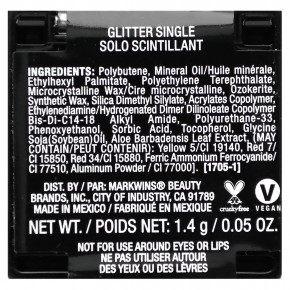 wet n wild, блестки, одиночный, с шипами, 1,4 г (0,05 унции) в Москве - eco-herb.ru | изображение wet n wild, блестки, одиночный, с шипами, 1,4 г (0,05 унции) в Москве - eco-herb.ru | фото