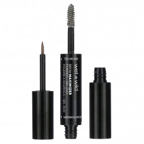 wet n wild, Brow Maximizer, средство для бровей, пудра и гель, дуэт, пепельно-коричневый, 1 шт. - описание