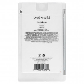 wet n wild, Color Icon, палитра теней из 10 оттенков, 1114076 Light Off, 12 г (0,42 унции) в Москве - eco-herb.ru | фото