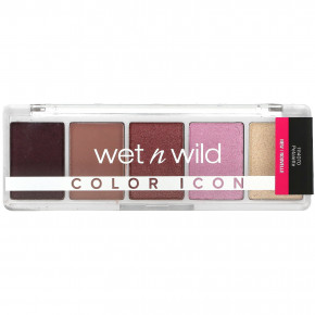 wet n wild, Color Icon, палитра теней из 5 оттенков, 1114070 Petalette, 6 г (0,21 унции) - описание | фото