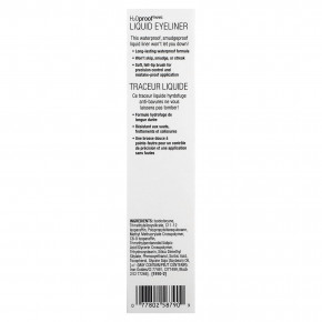 wet n wild, H2OProof, жидкая подводка для глаз, черный 879, 5 мл (0,17 жидк. Унции) в Москве - eco-herb.ru | фото