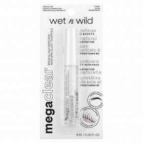 wet n wild, Mega Clear, тушь для бровей и ресниц, 1114487 Clear, 9 мл (0,30 жидк. Унции) в Москве - eco-herb.ru | фото