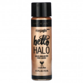 wet n wild, MegaGlo, жидкий хайлайтер Hello Halo, оттенок 306B Guilted Glow, 15 мл (0,5 жидк. унции) - описание | фото