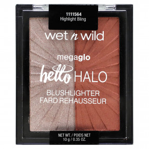 wet n wild, MegaGlo, Hello Halo, румяна, сияние, 10 г (0,35 унции) - описание