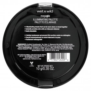 wet n wild, MegaGlo, палитра для сияния кожи, розовый, 10 г (0,35 унции) в Москве - eco-herb.ru | фото