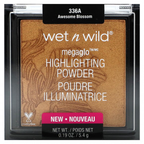 wet n wild, MegaGlo, пудра-хайлайтер, Animal Blossom, 5,4 г (0,19 унции) в Москве - eco-herb.ru | фото