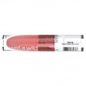 wet n wild, MegaLast, жидкий комбинезон, сияющая помада, оттенок 941B персиковый, 5,7 г (0,2 унции) в Москве - eco-herb.ru | фото