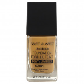 wet n wild, PhotoFocus Foundation, Dewy, карамель, 28 мл (0,95 жидк. унц.) в Москве - eco-herb.ru | фото