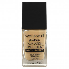 wet n wild, PhotoFocus Foundation, Dewy, золотисто-бежевый, 28 мл (0,95 жидк. унц.) в Москве - eco-herb.ru | фото