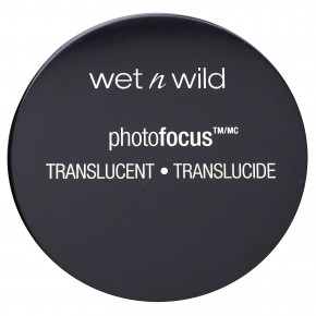 wet n wild, PhotoFocus™, рассыпчатая фиксирующая пудра, оттенок 520B полупрозрачный, 20 г (0,70 унции) - описание | фото