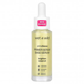 wet n wild, PrimeFocus, сыворотка-праймер, осветление, 30 мл (1 жидк. унц.) - описание | фото