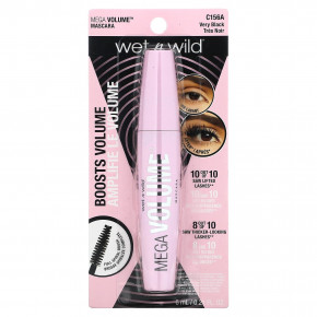 wet n wild, тушь для ресниц Mega Volume, C156A, насыщенный черный, 6 мл (0,21 жидк. унции) в Москве - eco-herb.ru | изображение wet n wild, тушь для ресниц Mega Volume, C156A, насыщенный черный, 6 мл (0,21 жидк. унции) в Москве - eco-herb.ru | фото