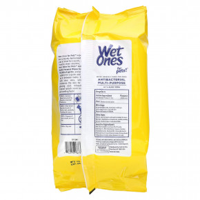 Wet Ones, For Pets!, универсальные антибактериальные салфетки, для собак, тропический спрей, 100 шт. в Москве - eco-herb.ru | фото