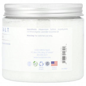 White Egret, английская соль, лаванда, 454 г (16 унций) в Москве - eco-herb.ru | фото