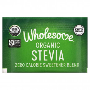 Wholesome Sweeteners, Органическая стевия, смесь подсластителей с нулевой калорийностью, 35 отдельных пакетов, 1,23 унции (35 г) (Товар снят с продажи) в Москве - eco-herb.ru | фото