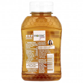 Wholesome Yum, Без сахара, заменитель меда, куркума и имбирь, 312 г (11 унций) в Москве - eco-herb.ru | фото