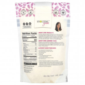 Wholesome Yum, Сверхтонкая и бланшированная миндальная мука, 454 г (1 фунт) в Москве - eco-herb.ru | изображение Wholesome Yum, Сверхтонкая и бланшированная миндальная мука, 454 г (1 фунт) в Москве - eco-herb.ru | фото