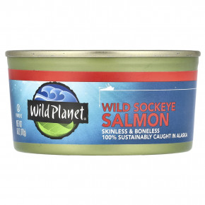 Wild Planet, Филе дикой нерки, без кожи и костей, 6 унций (170 г) в Москве - eco-herb.ru | фото