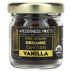 Wilderness Poets, Organic Tahitian Vanilla, 0.5 oz (14 g) в Москве - eco-herb.ru | фото