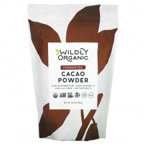 Wildly Organic, Ферментированный порошок какао, 454 г (16 унций) в Москве - eco-herb.ru | фото
