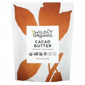 Wildly Organic, Какао-масло, 227 г (8 унций) в Москве - eco-herb.ru | фото