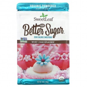 Wisdom Natural, SweetLeaf, Better Than Sugar Organic Powdered, 14 oz (400 g) в Москве - eco-herb.ru | фото