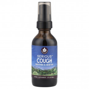 WishGarden Herbs, Serious ™, средство от кашля, успокаивает и успокаивает, 59 мл (2 жидк. Унции) в Москве - eco-herb.ru | фото