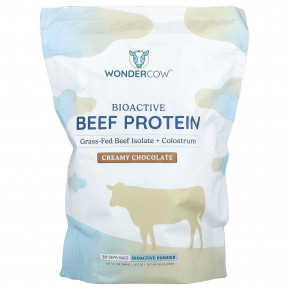 Wondercow, Биоактивный говяжий протеин, сливочный шоколад, 734 г (1,62 фунта) в Москве - eco-herb.ru | фото