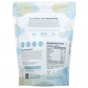 Wondercow, Биоактивный говяжий протеин, сливочный шоколад, 734 г (1,62 фунта) в Москве - eco-herb.ru | фото