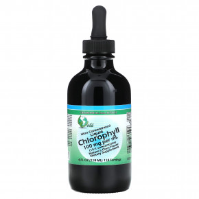 World Organic, ультраконцентрированный жидкий хлорофилл, 118 мл (4 жидк. унции) - описание