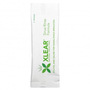 Xlear, Натуральное средство для полоскания носовых пазух, 50 пакетиков по 6 г в Москве - eco-herb.ru | фото