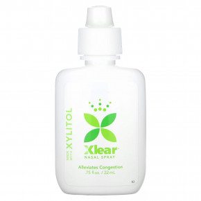 Xlear, натуральный солевой назальный спрей, 22 мл (0,75 жидк. унции) - описание | фото