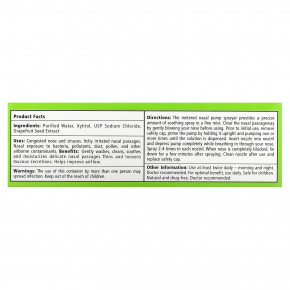 Xlear, назальный спрей с солевым раствором и ксилитолом для ежедневного облегчения состояния, 45 мл (1,5 жидк. унции) в Москве - eco-herb.ru | изображение Xlear, назальный спрей с солевым раствором и ксилитолом для ежедневного облегчения состояния, 45 мл (1,5 жидк. унции) в Москве - eco-herb.ru | фото