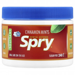 Xlear, Spry®, леденцы с корицей, 240 шт. - описание | фото