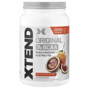 XTEND, 7G BCAA, итальянский апельсин, 1,28 кг (2,82 фунта) - описание | фото