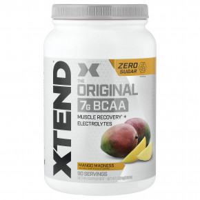 XTEND, 7G BCAA, со вкусом манго, 1,22 кг (2,68 фунта) - описание | фото
