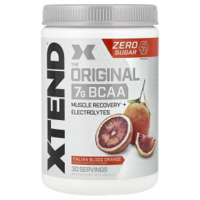 XTEND, The Original, 7 г аминокислот с разветвленной цепью (BCAA), со вкусом итальянского красного апельсина, 435 г (15,3 унции) в Москве - eco-herb.ru | фото