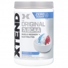 XTEND, The Original, 7 г аминокислот с разветвленной цепью (BCAA), со вкусом «Ледяная свежесть», 420 г (14,8 унции) в Москве - eco-herb.ru | фото